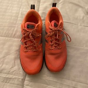 Bright Orange New Balance Running Sneakers